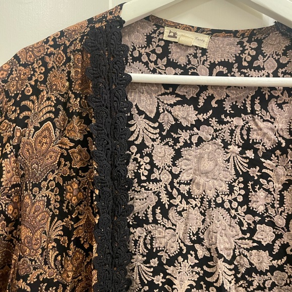 Cotton candy Kimono style sweater - Picture 2 of 5